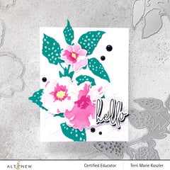 Dies Polka Dot Leaves Die Set
