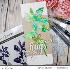 Dies Polka Dot Leaves Die Set
