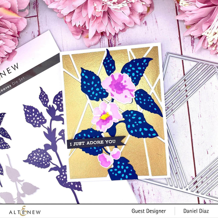 Dies Polka Dot Leaves Die Set