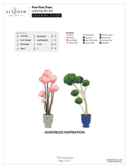 Dies Pom Pom Trees Layering Die Set