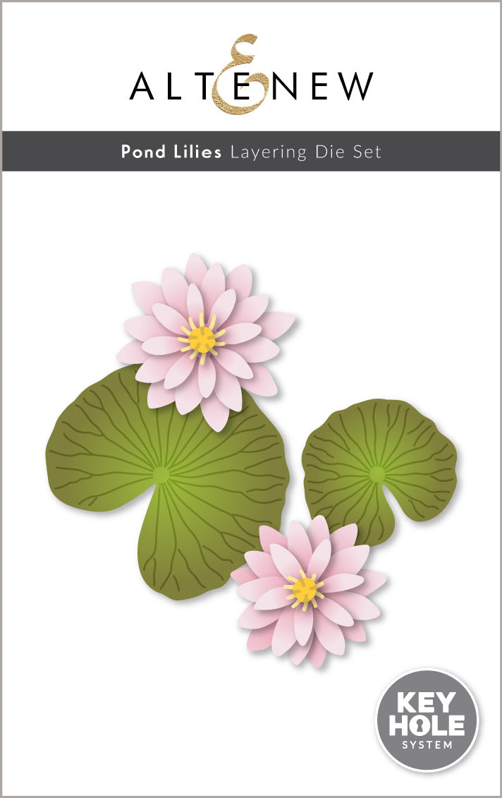 Dies Pond Lilies Layering Die Set