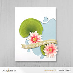 Dies Pond Lilies Layering Die Set