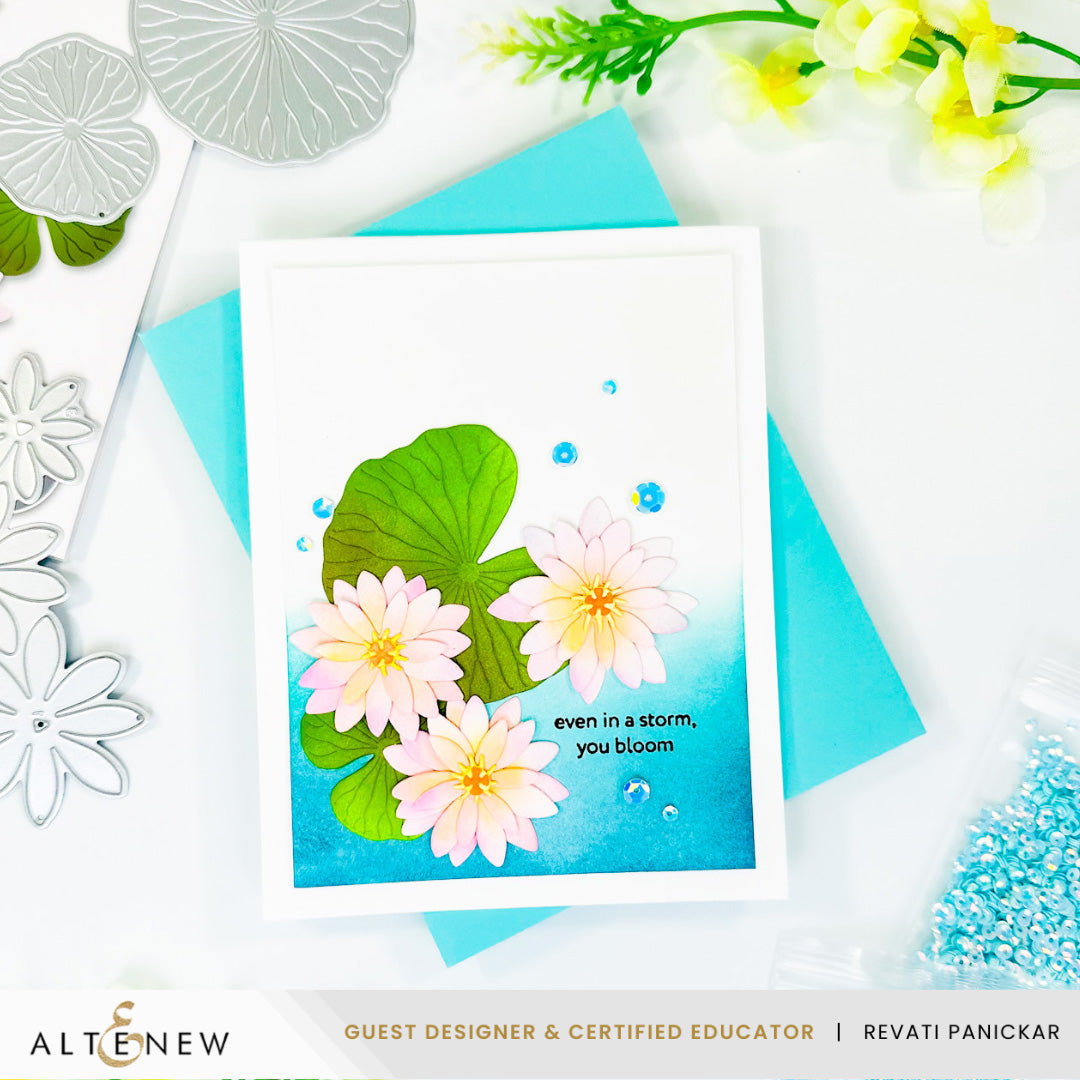 Dies Pond Lilies Layering Die Set