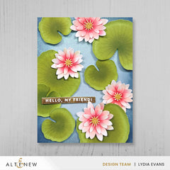 Dies Pond Lilies Layering Die Set