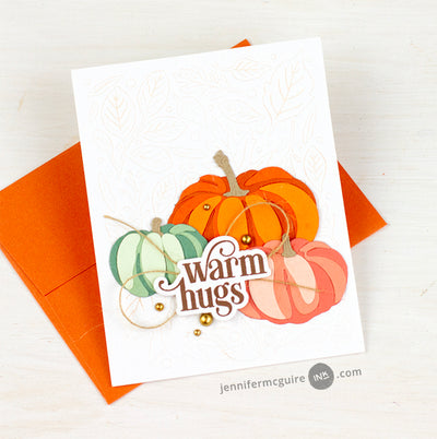 Dies Pretty Pumpkins Layering Die Set