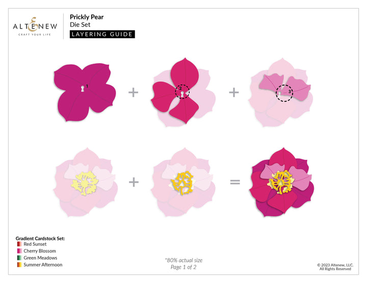 Dies Prickly Pear Die Set