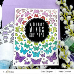 Dies Radial Butterflies Cover Die