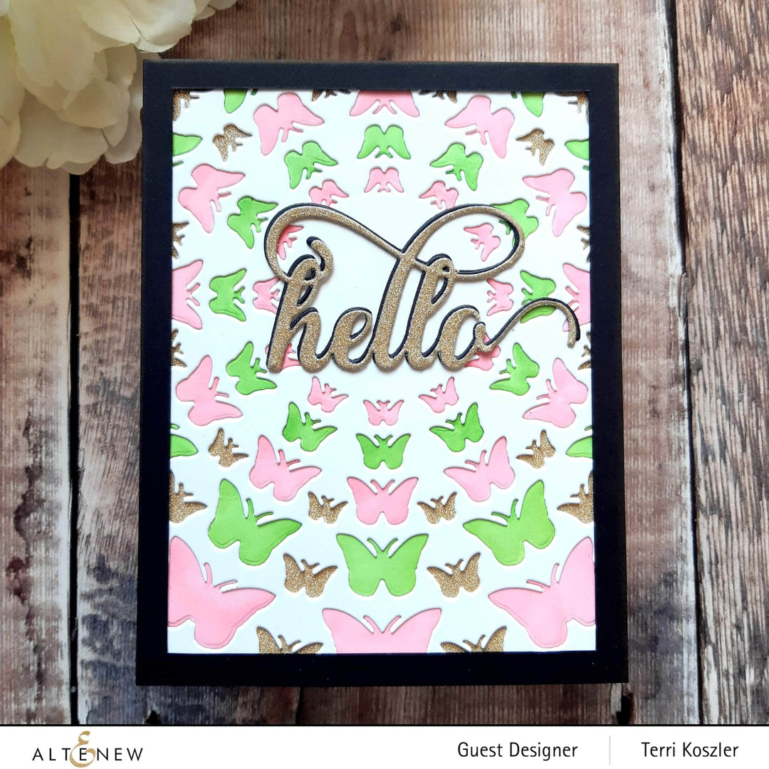 Dies Radial Butterflies Cover Die