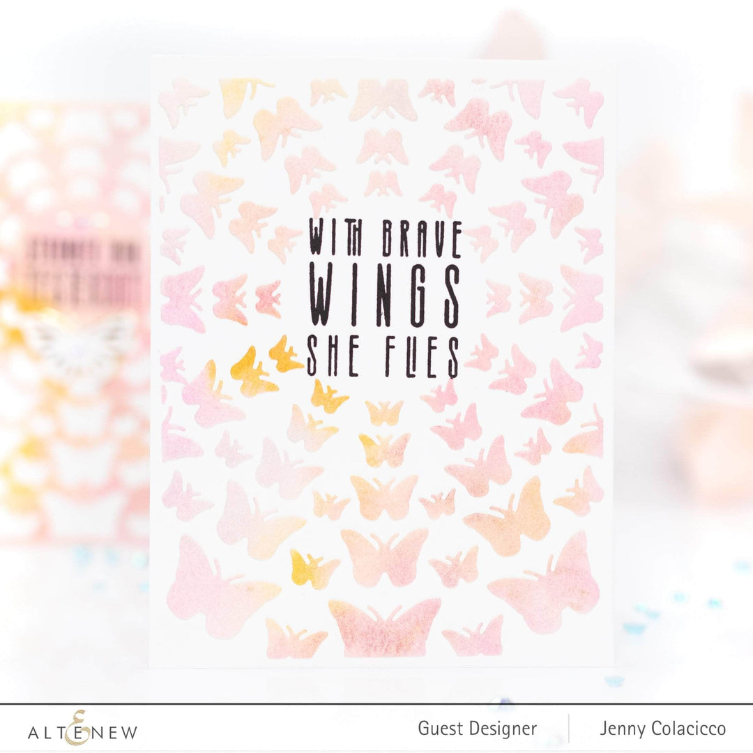 Dies Radial Butterflies Cover Die