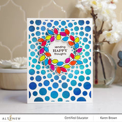 Dies Radial Circles Cover Die