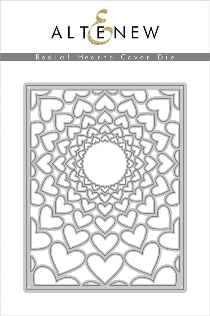 Dies Radial Hearts Cover Die