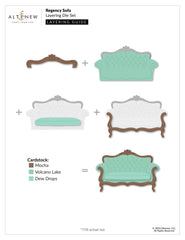 Dies Regency Sofa Layering Die Set
