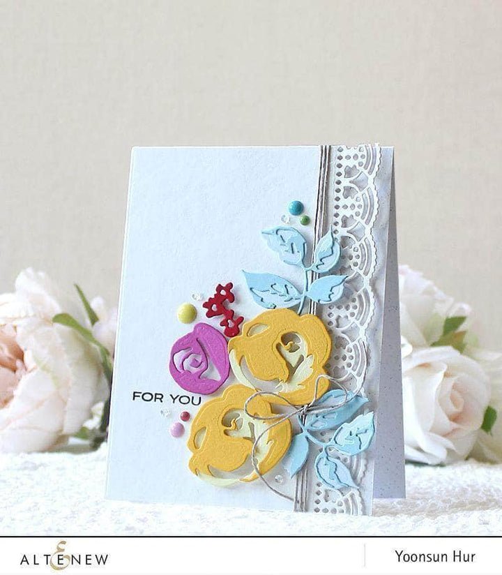 Dies Rose Flurries 3D Die Set