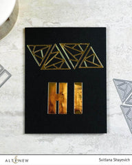 Dies Shattered Triangle Die Set