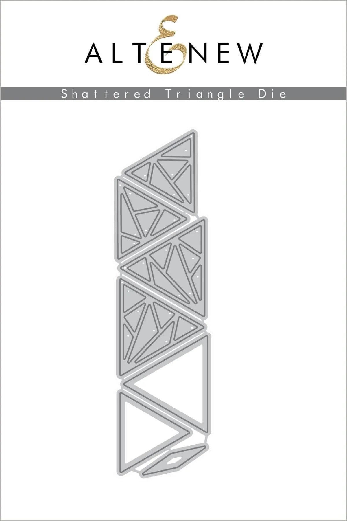 Dies Shattered Triangle Die Set