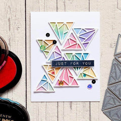 Dies Shattered Triangle Die Set