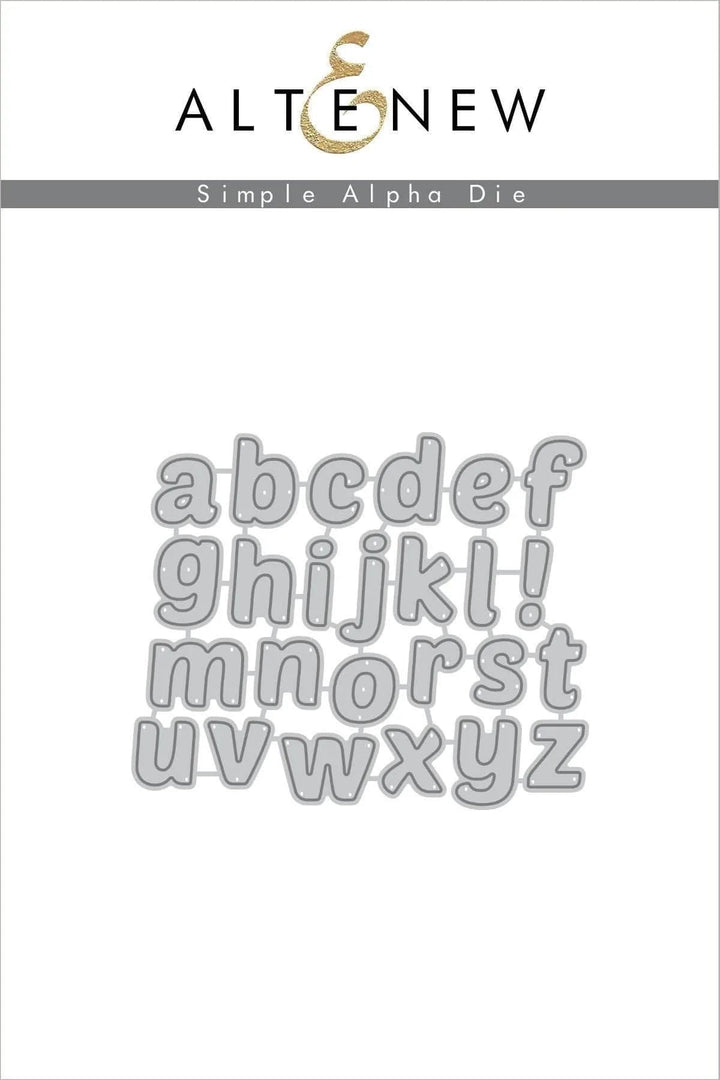 Dies Simple Alpha Die Set