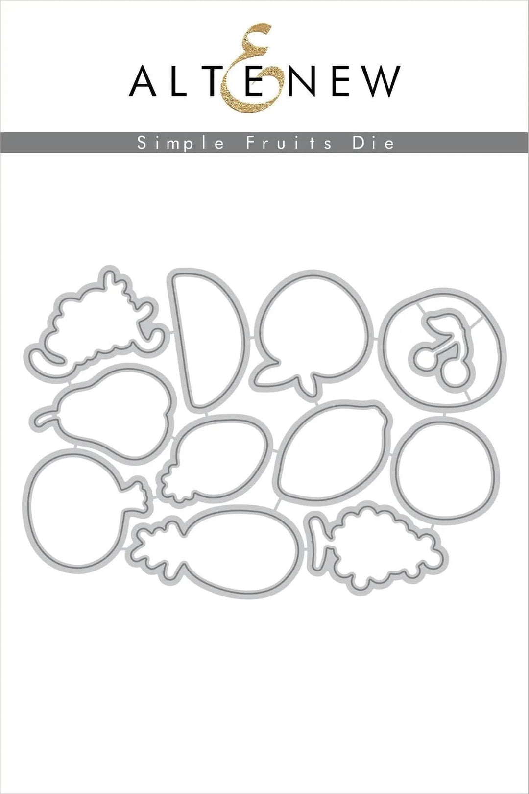 Dies Simple Fruits Die Set