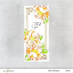 Dies Slim Deco Cover Die Set