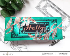 Dies Slim Deco Cover Die Set