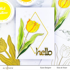 Dies Spark Joy: Blushing Tulip Add-On Die