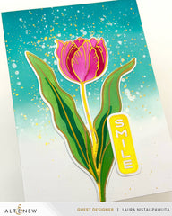 Dies Spark Joy: Blushing Tulip Add-On Die