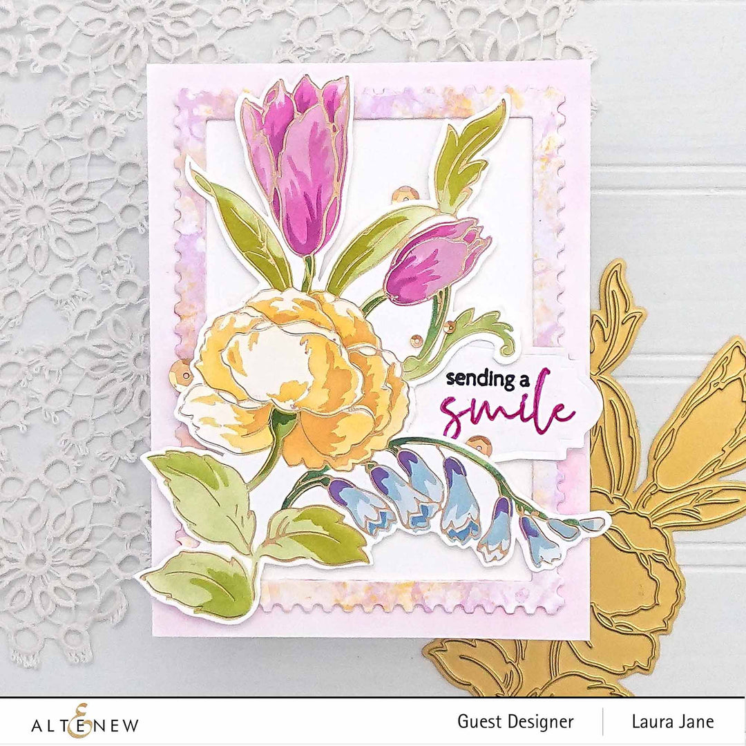 Dies Spark Joy: Ornamental Bouquet Add-on Die