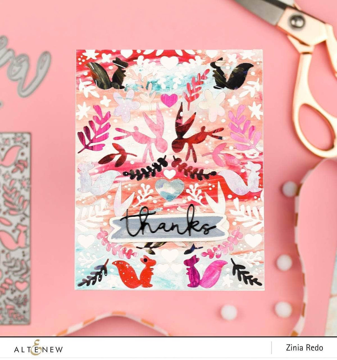 Dies Spring Meadow Cover Die