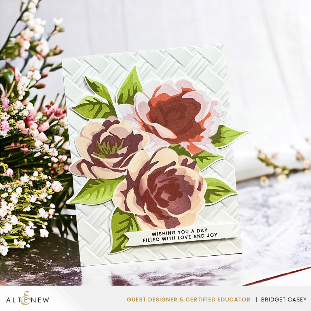 Dies Stencil Art: Amorous Dream Add-On Die