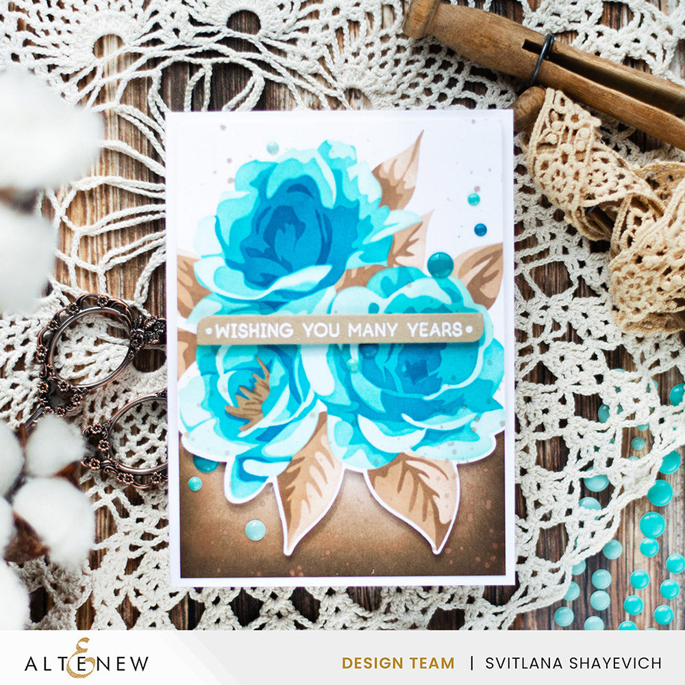Dies Stencil Art: Amorous Dream Add-On Die