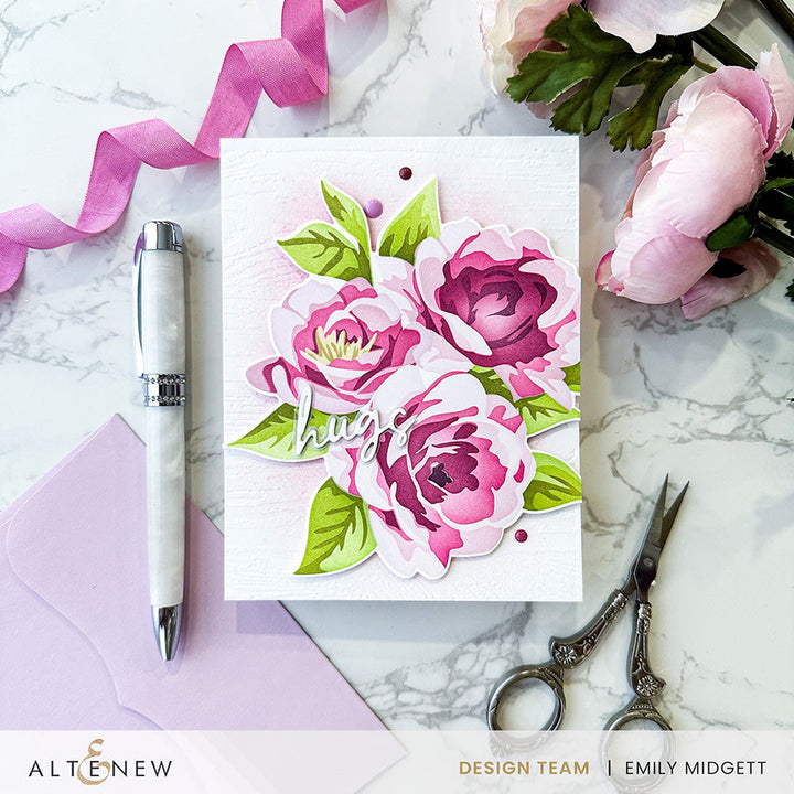 Dies Stencil Art: Amorous Dream Add-On Die