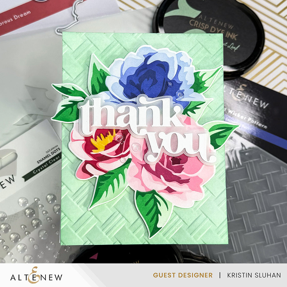 Dies Stencil Art: Amorous Dream Add-On Die