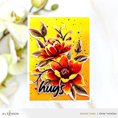 Dies Stencil Art: Charming Delight Add-on Die Set