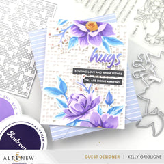 Dies Stencil Art: Charming Delight Add-on Die Set