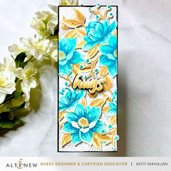 Dies Stencil Art: Charming Delight Add-on Die Set