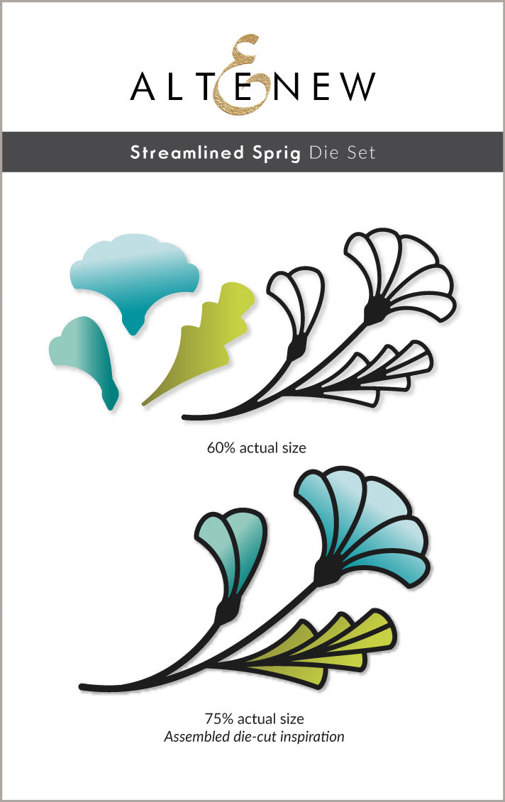 Dies Streamlined Sprig Die
