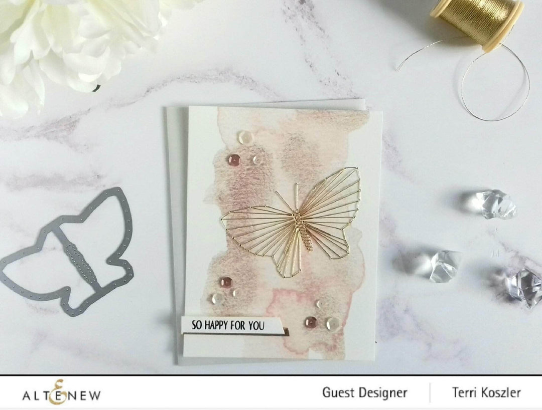 Dies String Art Butterfly Die