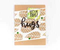 Dies Striped Leaf Cover Die