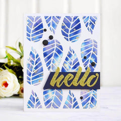 Dies Striped Leaf Cover Die