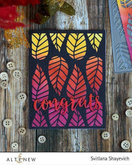 Dies Striped Leaf Cover Die