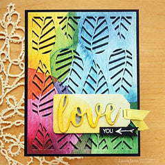 Dies Striped Leaf Cover Die