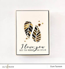 Dies Striped Leaf Cover Die