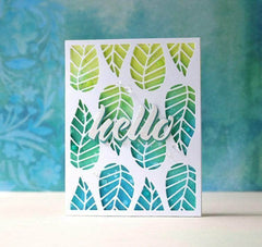 Dies Striped Leaf Cover Die
