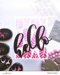 Dies Striped Leaf Cover Die