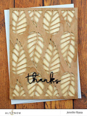 Dies Striped Leaf Cover Die