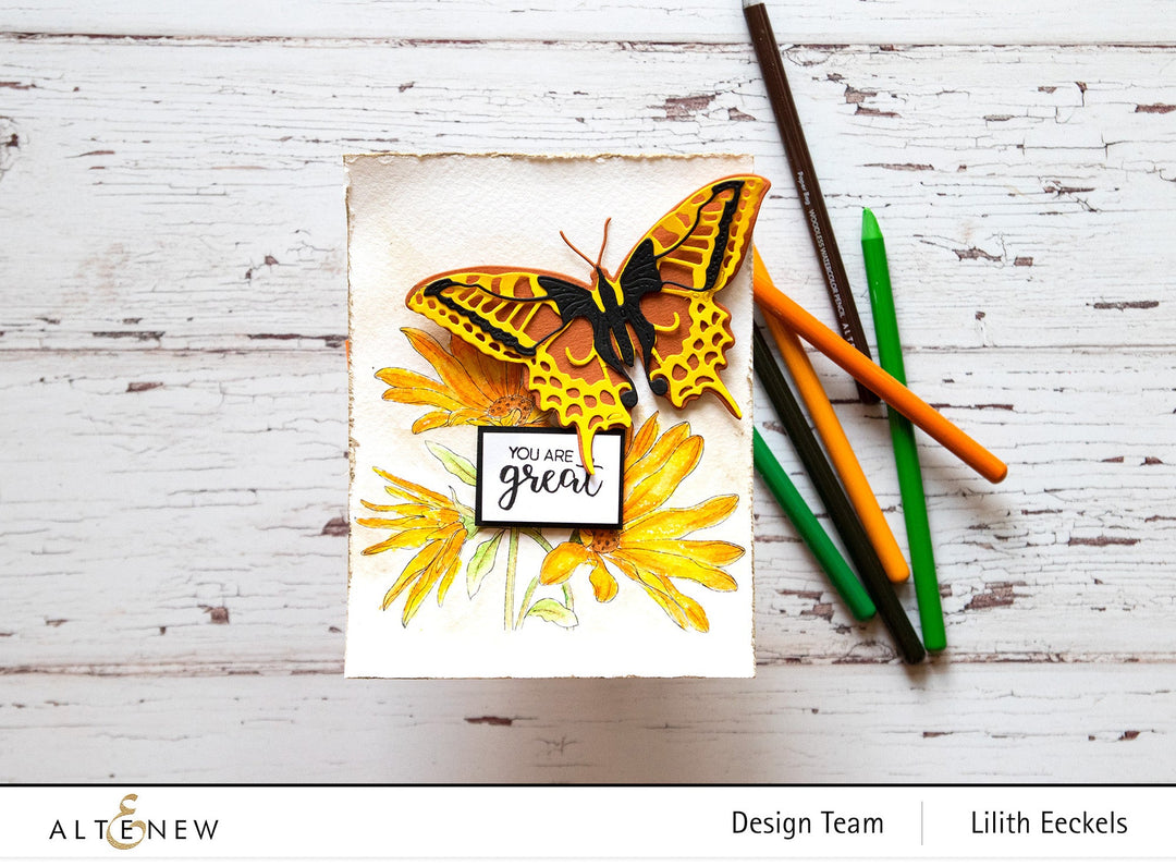 Dies Swallowtail Butterfly Die Set