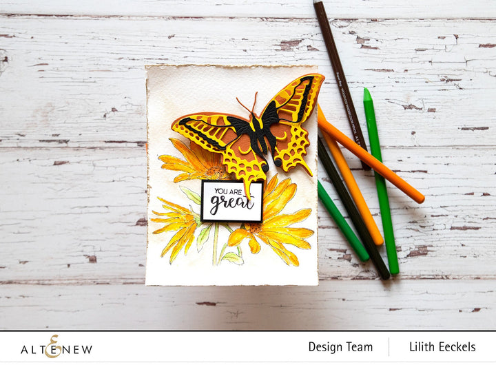 Dies Swallowtail Butterfly Die Set