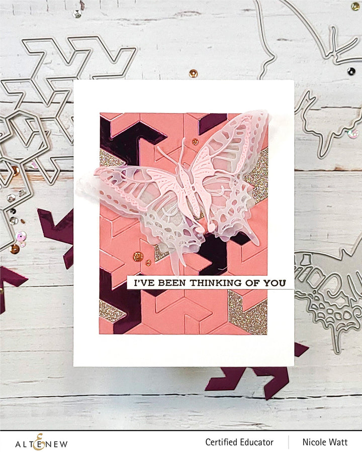 Dies Swallowtail Butterfly Die Set