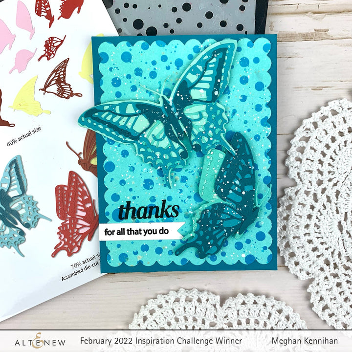 Dies Swallowtail Butterfly Die Set
