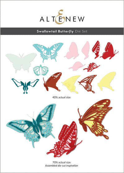 Dies Swallowtail Butterfly Die Set